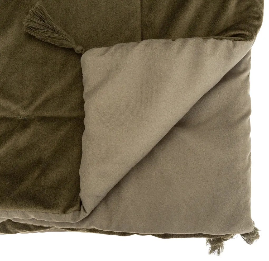 Шалте atmosphera Sonia, Велур, 80x180 cm - Каки