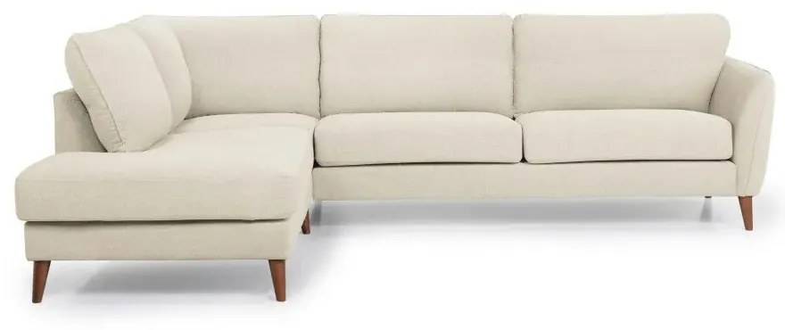 Бежов ъглов диван (ляв ъгъл) Paris - Scandic