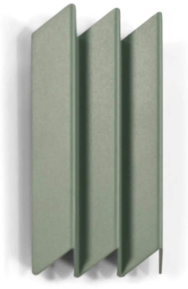 Зелено-сива метална стенна закачалка Sensu – Spinder Design