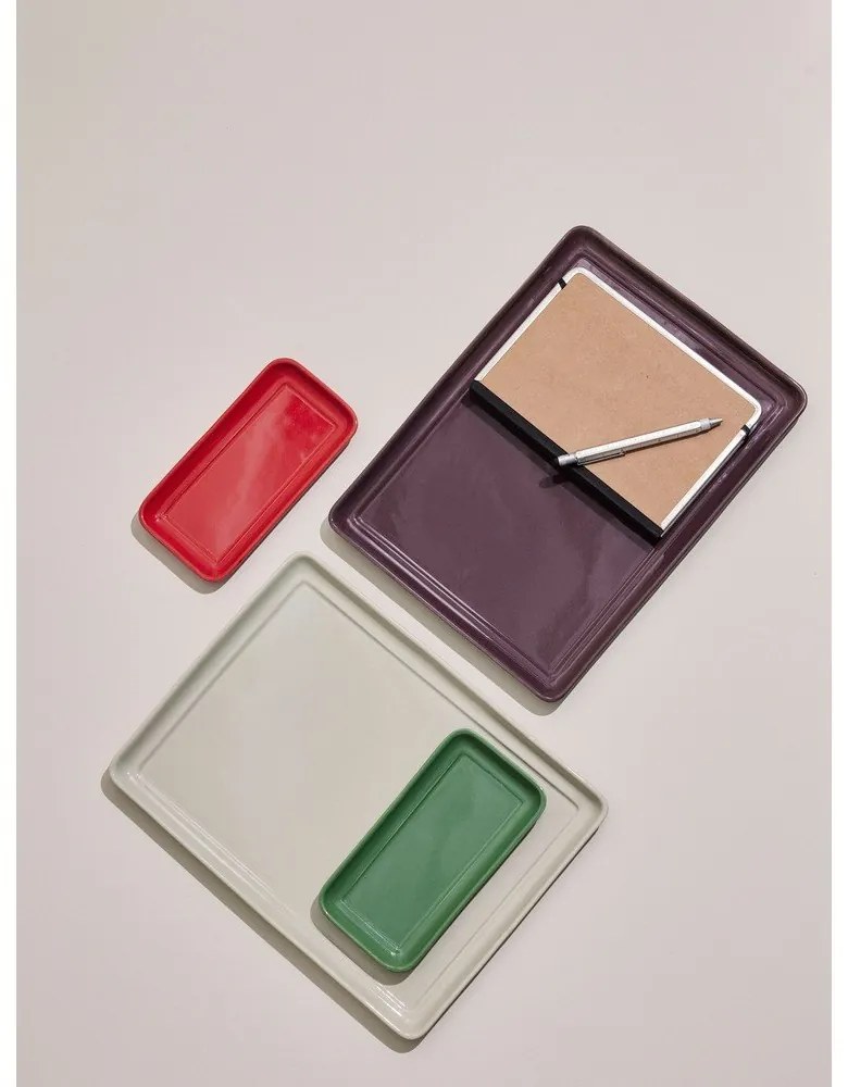 Керамични декоративни подноси 2 бр. 26x35 cm Amare – Hübsch