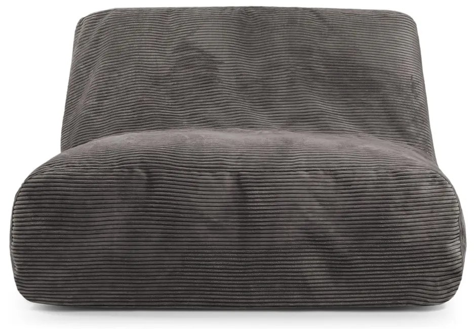 Син пуф от рипсено кадифе Sofa Tube – SLOWDOWN