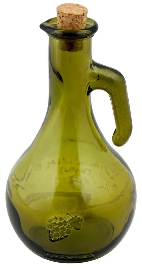 Зелена бутилка за оцет от рециклирано стъкло , 500 ml Di Vino - Ego Dekor