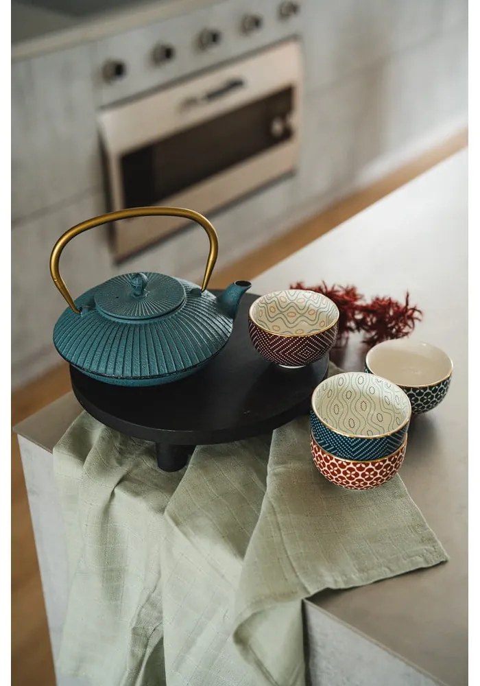 Син чугунен чайник 1,1 l Linhai – Bredemeijer