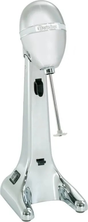 Бар миксер - шейкър за фрапе Bartscher 135100, 85W, 700 мл, 2 скорости, Накланяща се глава, Сребрист/хром