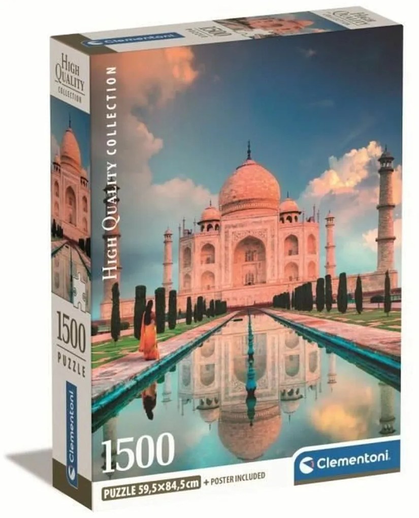 Пъзел Clementoni Taj Mahal 1500 Части