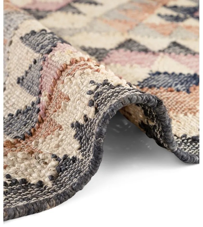 Сив ръчно изработен ютен килим 160x230 cm Roya Parsa – Elle Decoration