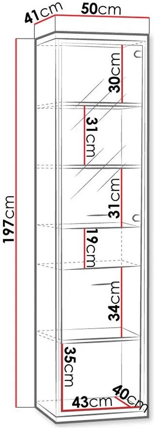 Витрина Mediolan AT04-Fusiko