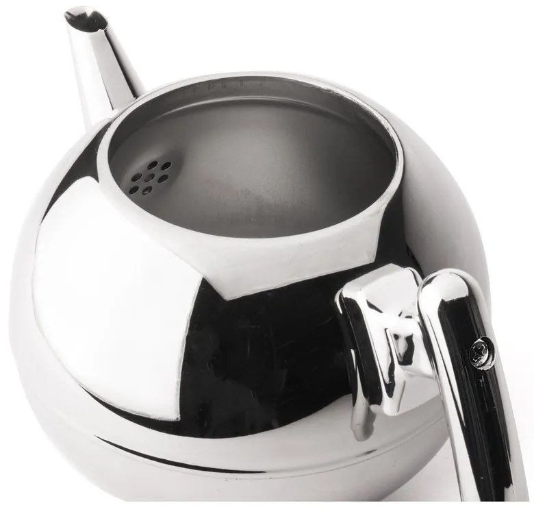 Чайник от неръждаема стомана в сребрист цвят 1,2 l Bella Ronde – Bredemeijer