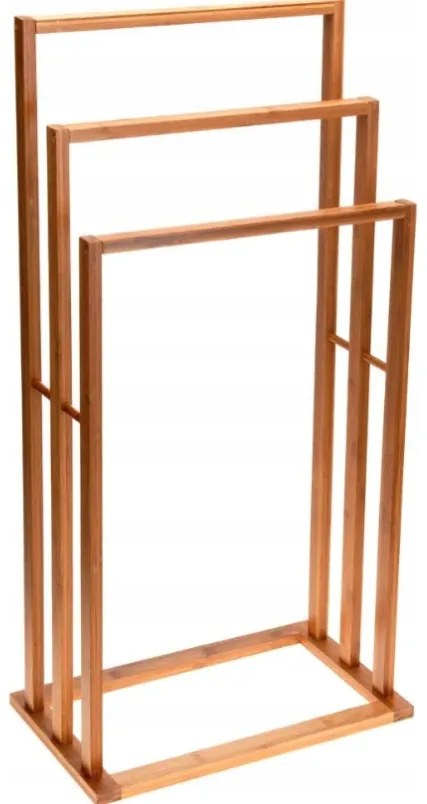 Елегантна бамбукова стойка за кърпи