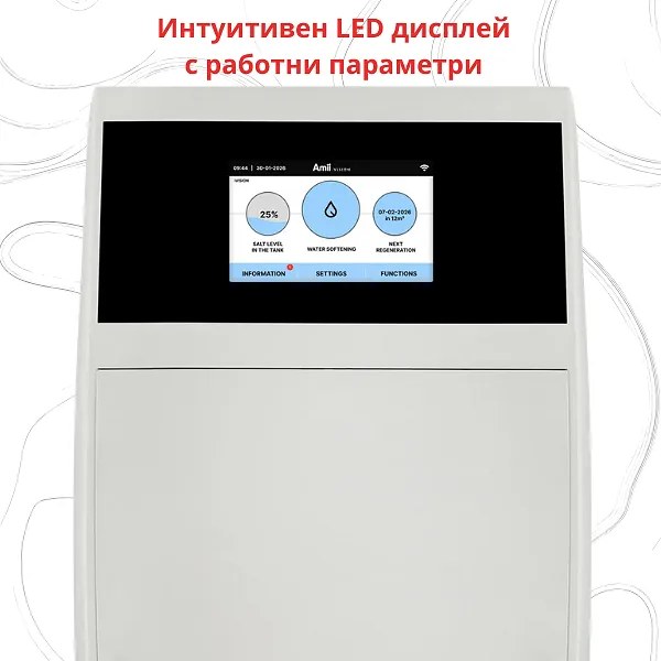 Омекотител за вода с Wi-Fi 25 л iVISION