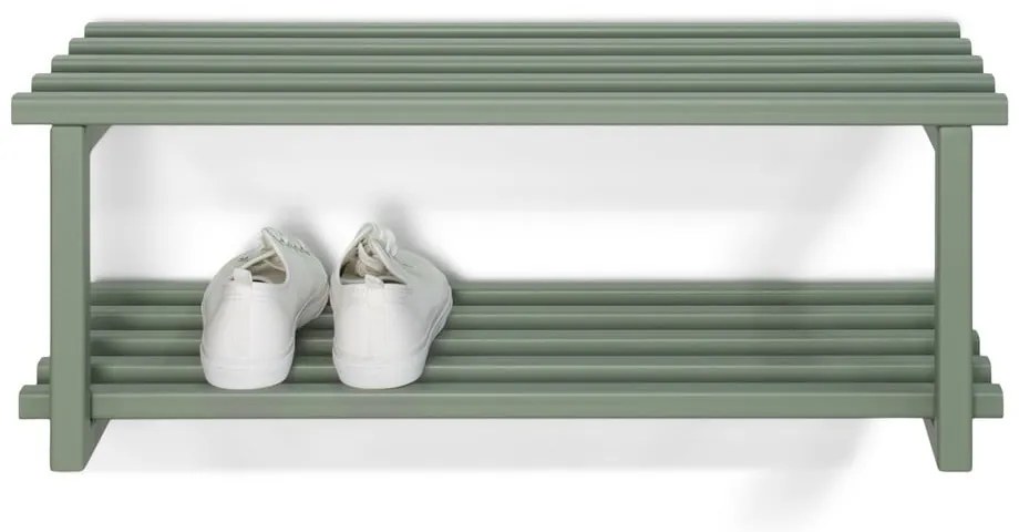 Зелено-сива метална етажерка за обувки Marco - Spinder Design