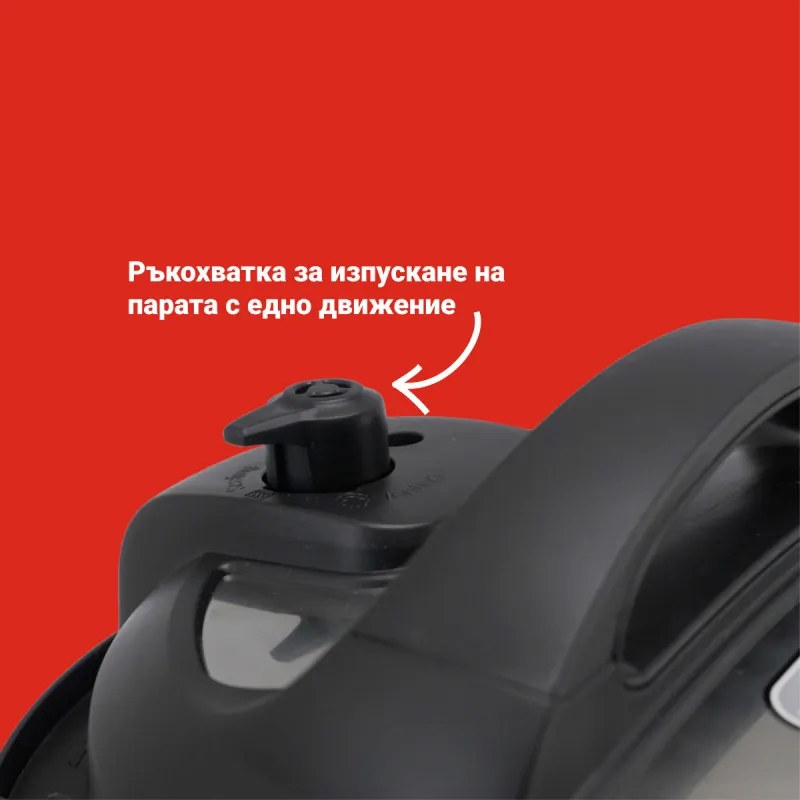 Мултикукър под налягане Instant Pot Duo 8 113006101, 1200W, 7.6 л, 13 програми, За 8-12 порции, Функция настрой и забрави, Сребрист