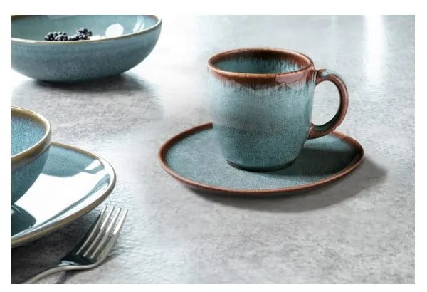 Чаша от керамика в тюркоазено кафяво Villeroy & Boch , 190 ml Like Lave - like | Villeroy & Boch