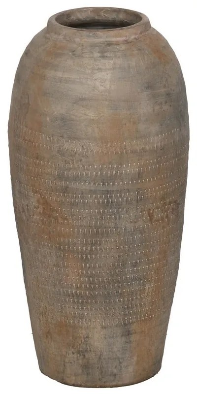 Кафява керамична висока ваза (височина 49 cm) Antigo – Ixia