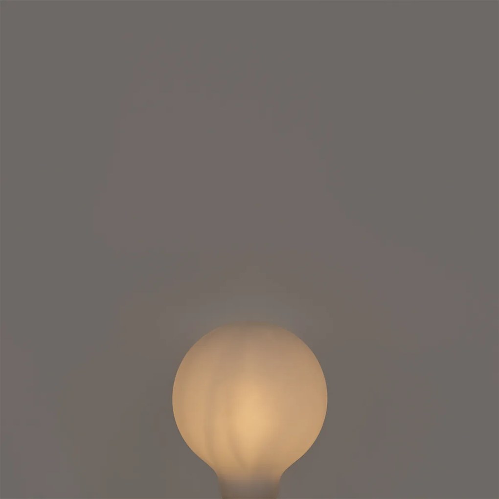 Комплект от 5 E27 3-степенна димируема LED лампа G95 матирано стъкло 5W 550 lm 2700K