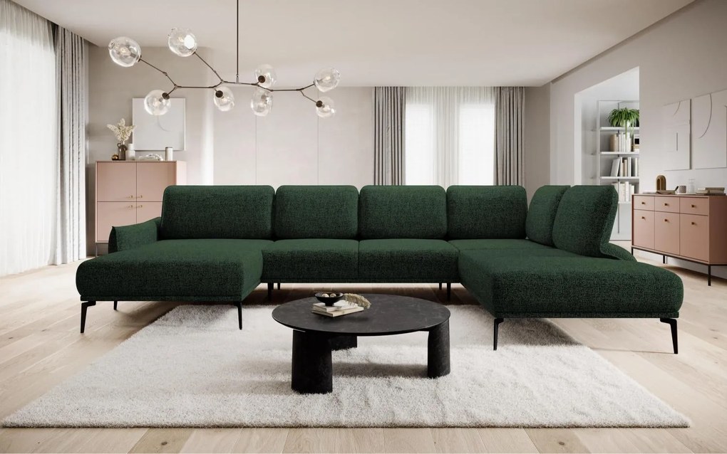 Ъглов диван Hydra Plus-Prasino-Right