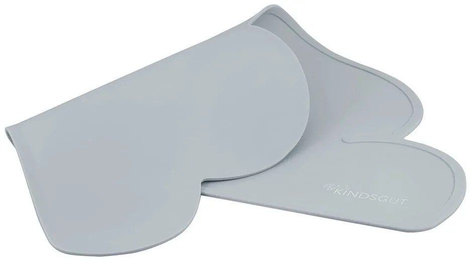 Тъмно сива силиконова подложка Cloud, 49 x 27 cm - Kindsgut