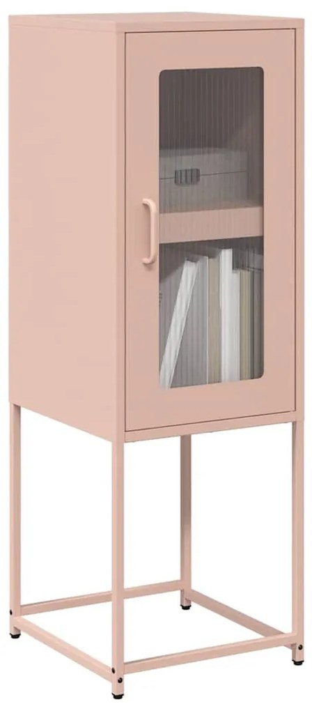 Sonata H Шкаф Pink 36x39x107 cm Студено валцувана стомана