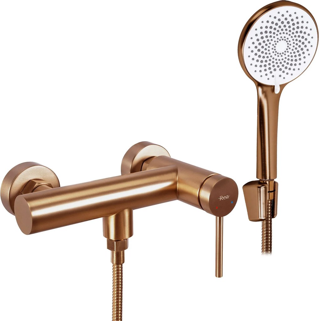 Смесител за душ Foss/Clif Brush Copper