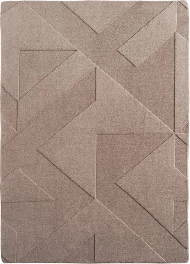 Светлокафяв килим подходящ за пране 120x170 cm Pompei 1613 – Ayyildiz Carpets