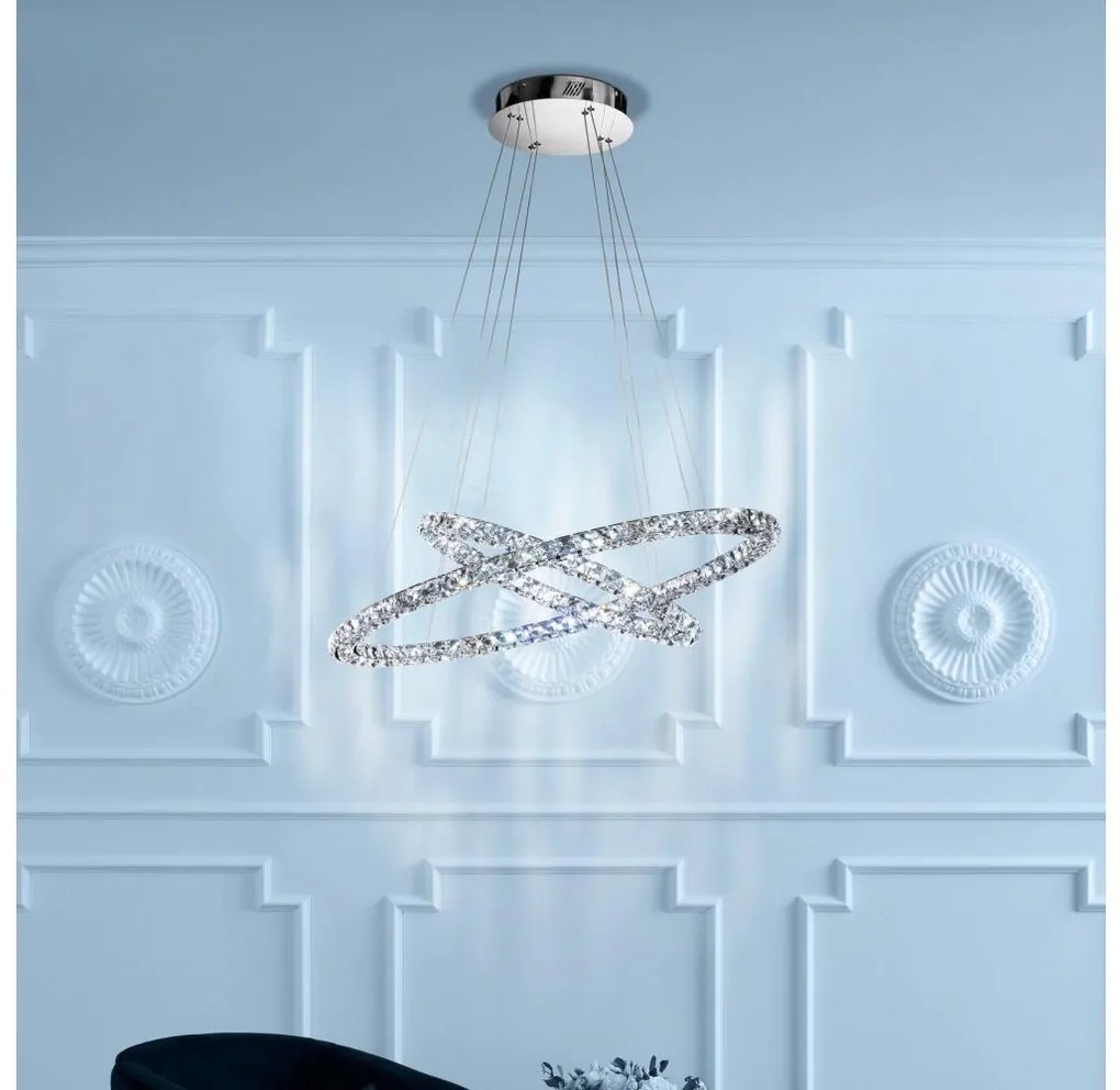 Eglo 93946 - LED Пендел TONERIA LED/56,1W/230V