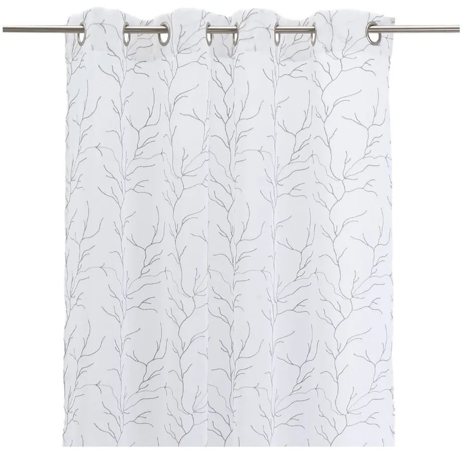 Бяло-сива завеса 140x260 cm Coral – Casa Selección