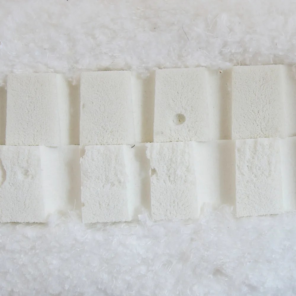 Бял изключително мек матрак за футон 90x200 cm Double Latex - Karup Design