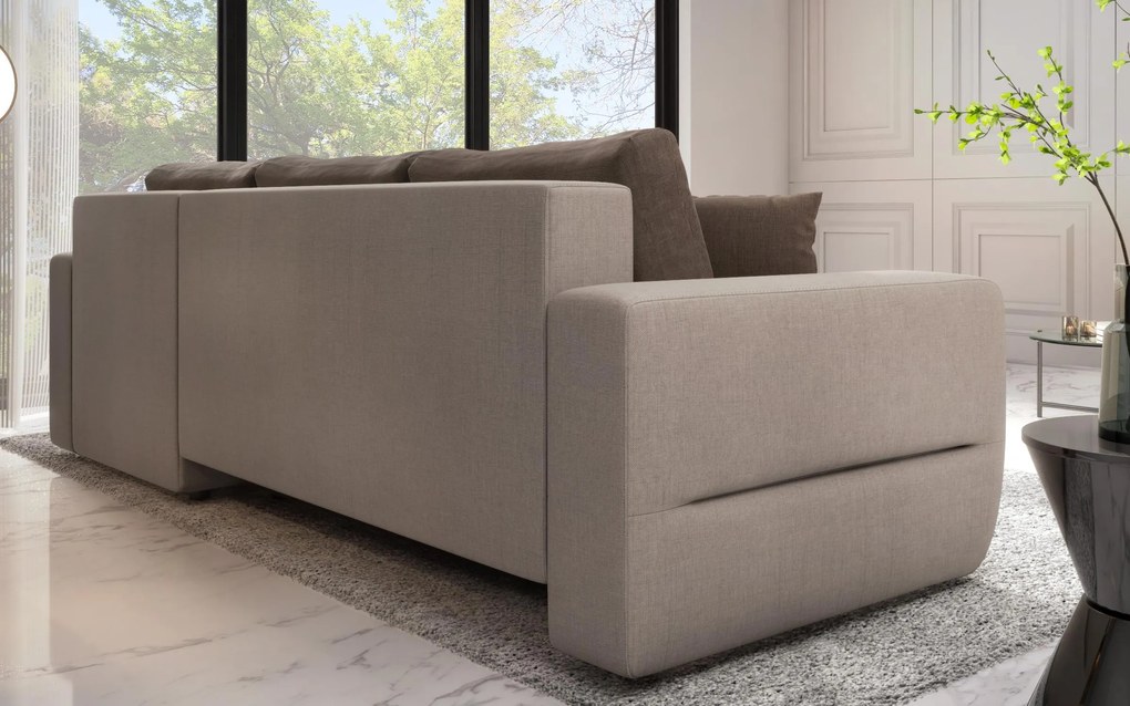 Разтегателен ъглов диван Дарвин