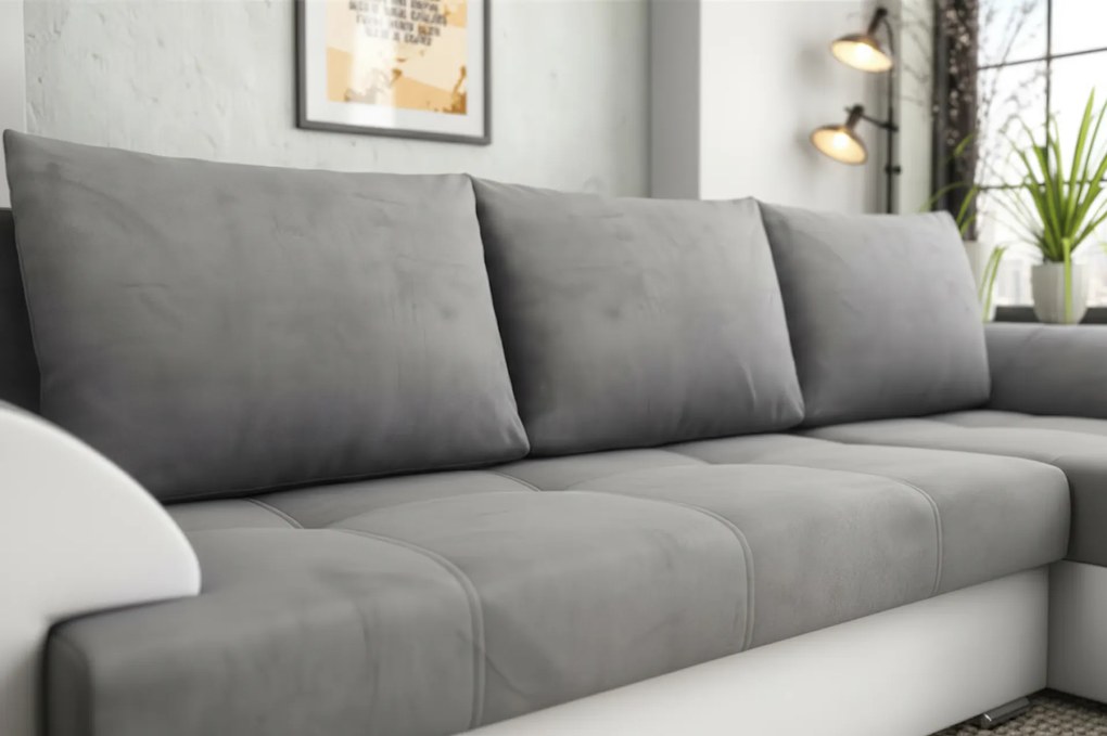 Разтегателен ъглов диван Деман