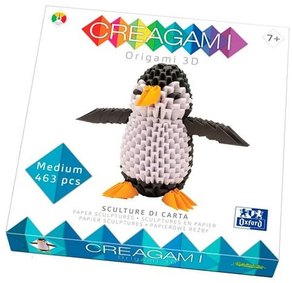 Занаятчийска игра Oxford Creagami 3D Пингвин