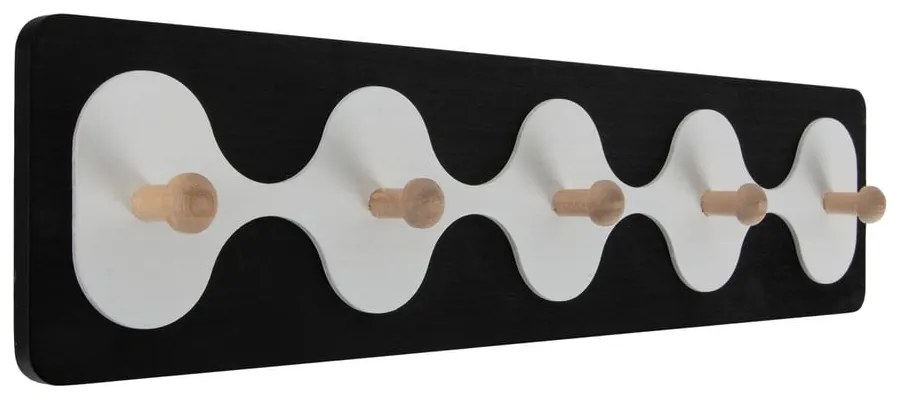 Черна стенна закачалка 48 cm Rizar – PT LIVING