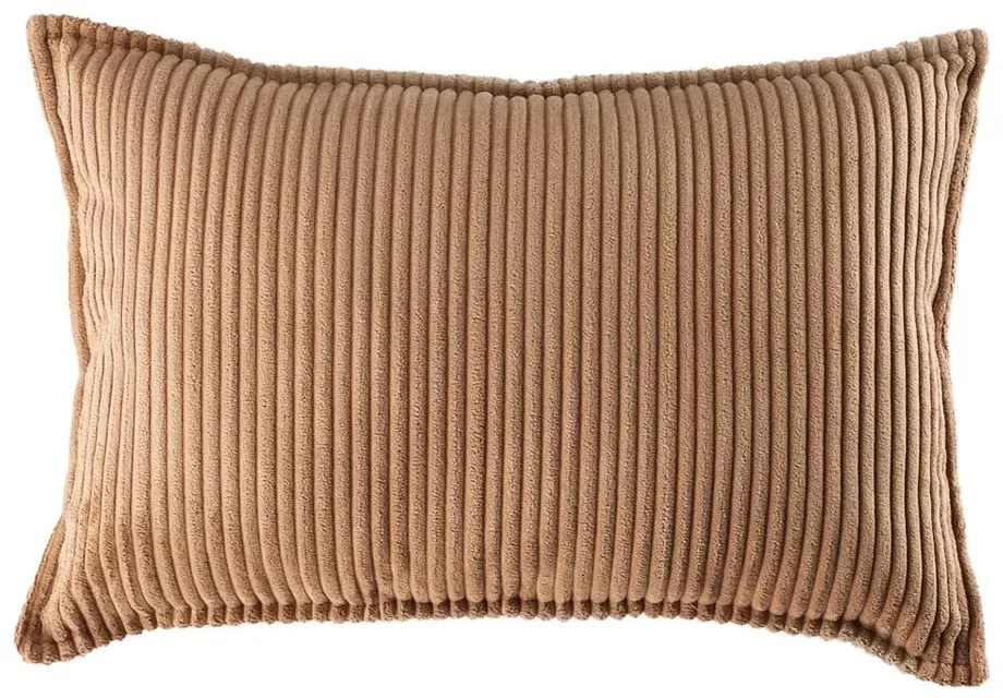 Кафява детска възглавница за диван от рипсено кадифе Bolster – Wigiwama