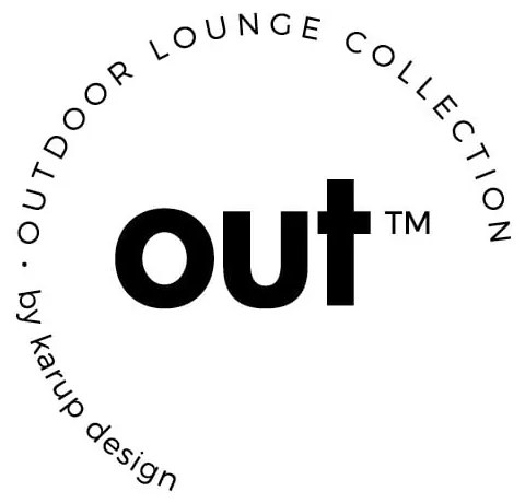 Design OUT™ Тъмно сив диван за открито Buckle Up - Karup Design