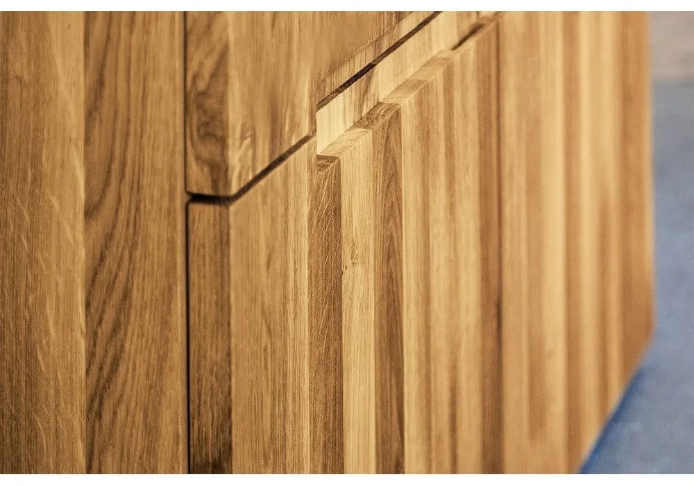 Дъбов гардероб 90x206 cm Vento 2 - The Beds