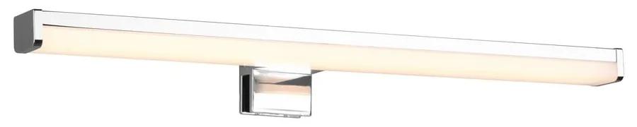 LED лампа за стена в блестящо сребристо (дължина 40 см) Lino - Trio
