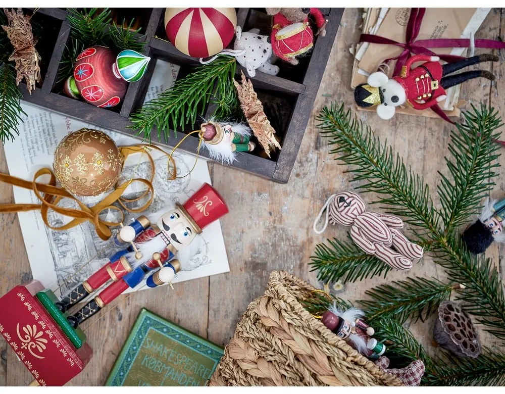 Стъклена коледна топка ø 8 cm Ciri – Bloomingville