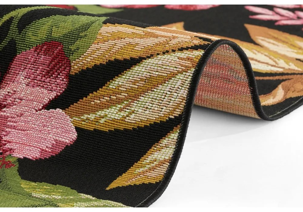 Черен външен килим 80x165 cm Flair – Hanse Home