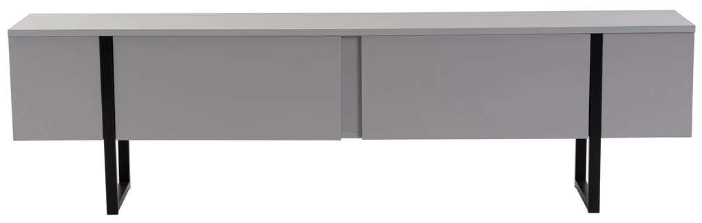 ТВ шкаф Serenity, цвят Сив Черен