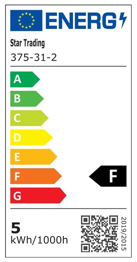 Топла LED крушка с възможност за димиране E27, 5 W Frosted - Star Trading