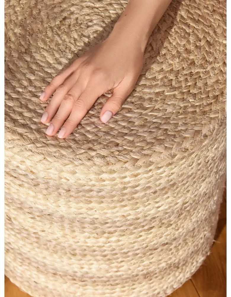 Табуретка в естествен цвят Jutta Gold – Hanse Home