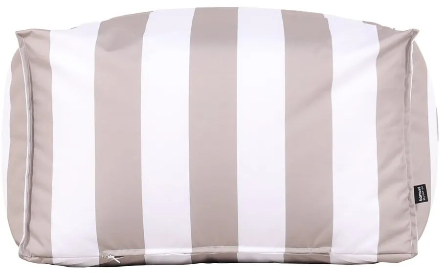 Градински чувал за сядане в бял и сив цвят – Bonami Essentials