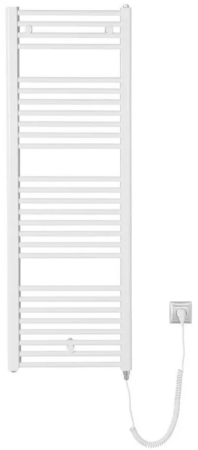 Aqualine - Електрическо оборудване за баня радиатор DIRECT-E 400W/230V 132 см бял