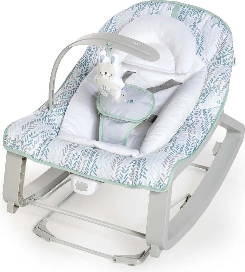 Ingenuity - Бебешка вибрираща люлка 3 в 1 KEEP COZY Смърч 1xC