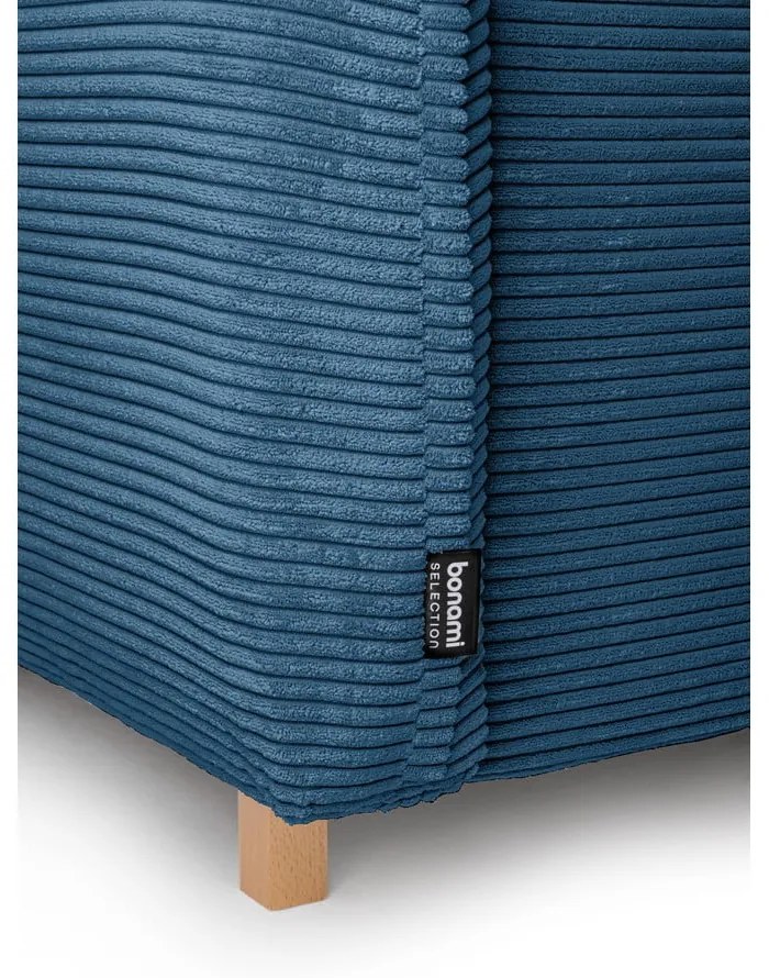 Променлив син велурен разтегателен диван Tori - Bonami Selection