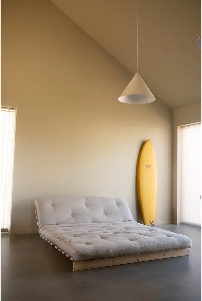 Бежов разтегателен диван 160 cm Roots - Karup Design