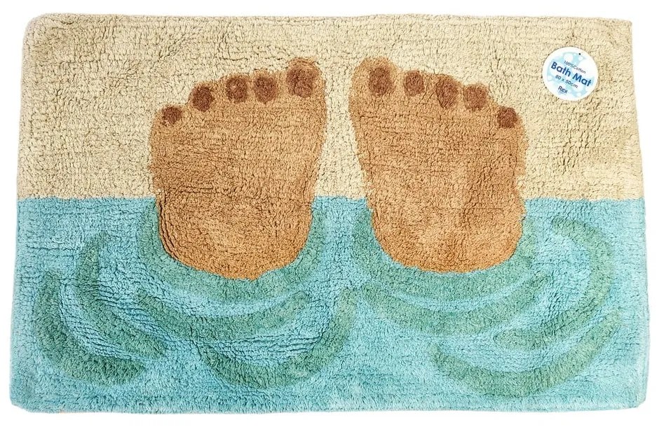 Килим за баня 50x80 cm Bathing Feet – Rex London