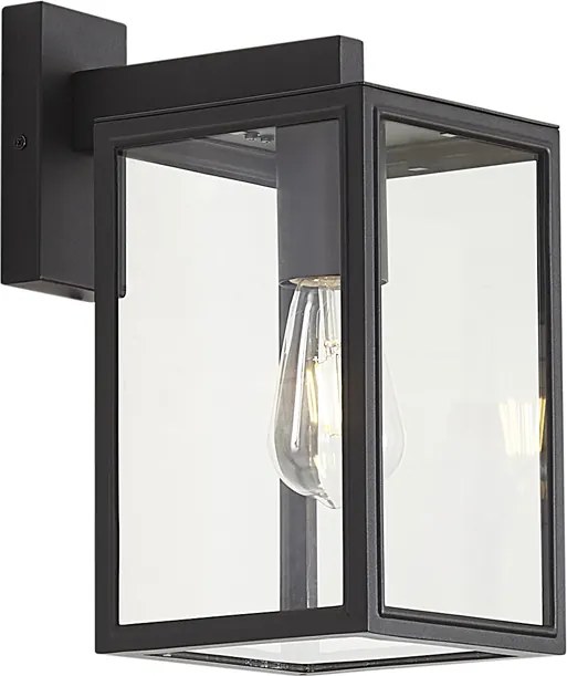 Индустриална външна стенна лампа тъмно сива IP44 - Sutton Down