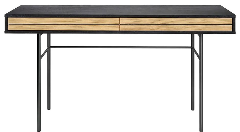 Писалище на черни райета, 130 x 60 cm - Woodman