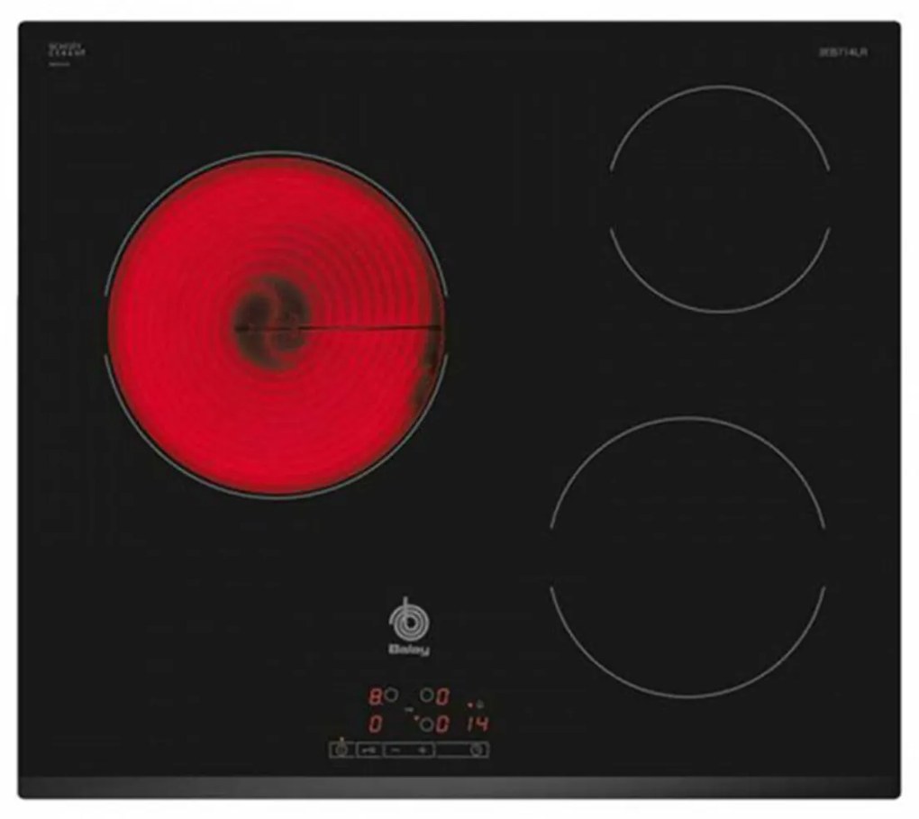 Стъклокерамичен котлон Balay 3EB714LR. 60 cm 60 cm 5700 W