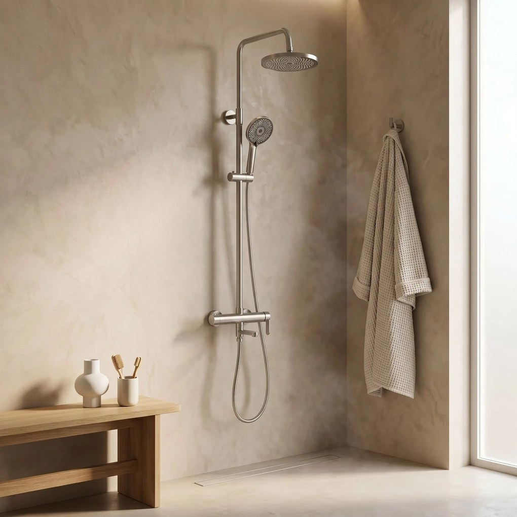 Душ Комплект Rea Arcos brush nickle